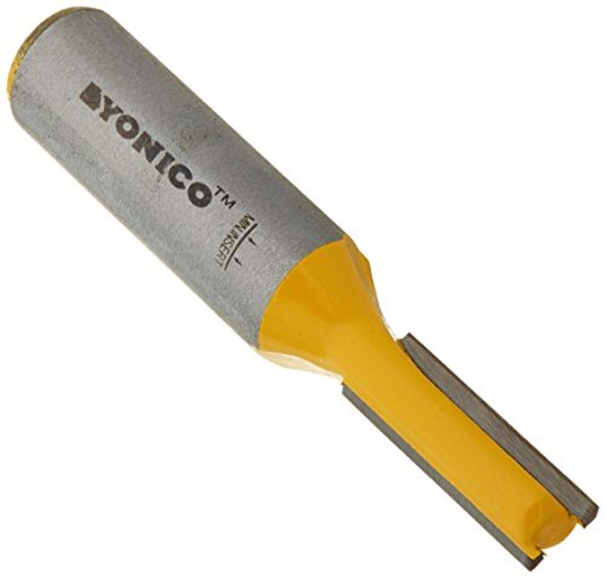 Yonico 14156 - Straight Router Bit, Cutting Diameter: 5/16", Cutting Height: 3/4" - 1/2" Shank — image 1