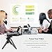 Mini Phone Tripod Table Stand, vamvo Phone Tripod with Pads and Soft Pistol Grip for DSLR 1/4