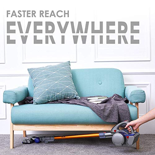 Cordless Vacuum, Deik 12000 PA Powerful Stick Vacuum Cleaner, 2 in 1