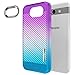 Galaxy J3 Prime Case, J3 Luna Pro/J3 Eclipse/J3 Emerge/J3 Mission/Sol 2 w/[Tempered Glass Screen Protector], NageBee Carbon Fiber Ultra Slim Thin Soft TPU Protective Cover for Samsung J3 2017 -Purple