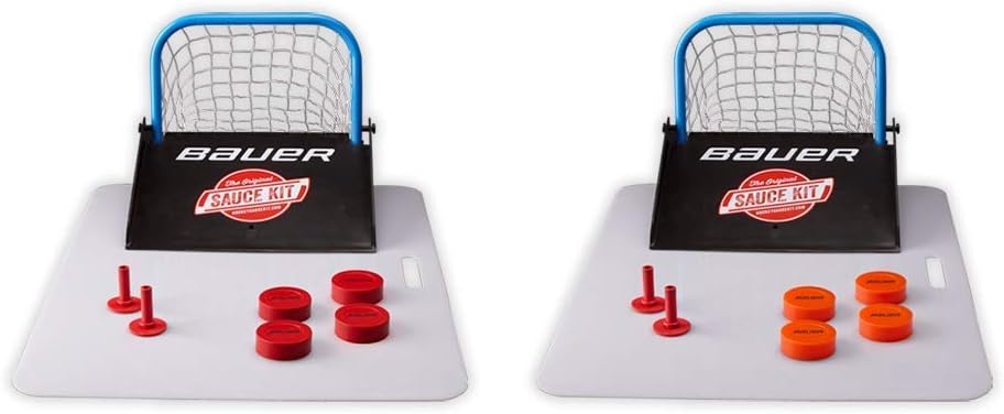 Bauer Deluxe Hockey Sauce Kit The Original Games, Training & Trick Shot Kit: Toys & Games