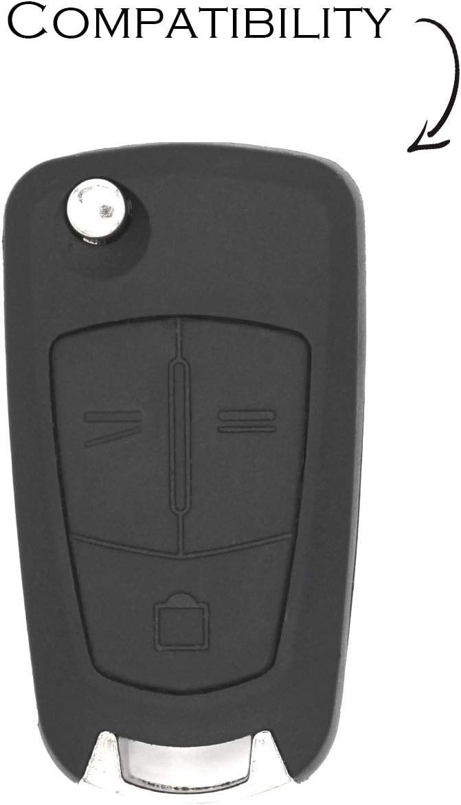 Key Case Opel Silicone Neon Pink B of Finest Folia Astra H Corsa D FRONTERA Meriva Case Key - Image 4