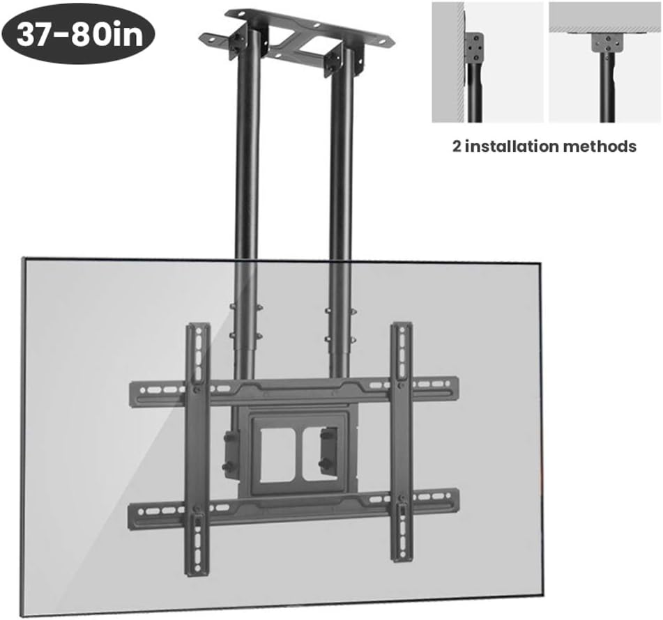 Tv Ceiling Mount, 3780" Tilting Adjustable Height Single Big Screen Tv
