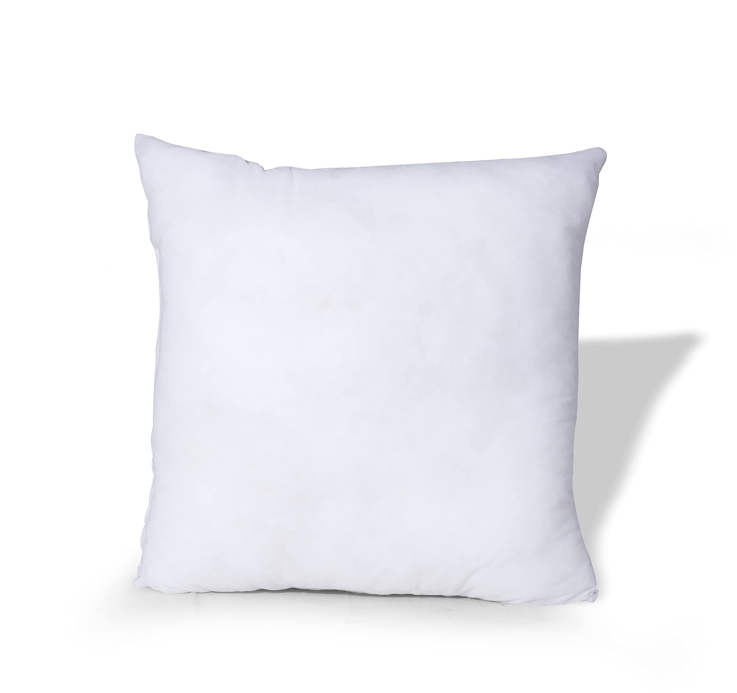 mFabrics Hypoallergenic Cushion Pad Insert 16" x 16" | Hollowfiber Stuffed Square Pillows, Cushion Inners | Polypropylene Cover 40 CM (1)