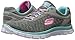 Skechers Kids Skech Appeal Eye Catcher Sneaker (Little Kid/Big Kid), Gray/Aqua, 12.5 M US Little Kid