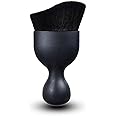 GKmow Pack-1 Auto Scratch Free Detailing Brush, Car Interior Cleaning Soft Brush, Universal Crevice Dust Removal Tool for Auto Dashboard, Air Conditioner Vents, Computer (Black)