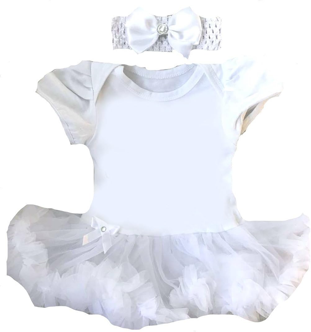 plain white romper for baby girl