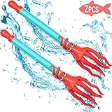 Sumille Octopus Water Blaster, 2 Pack，Water Gun for Summer Swimming Pool,Kids Adults Water Park, Outdoor Activity Water Combat Squirt Shooters,Kids Toy Party Pool Beach Seaside Beach (21in, 5.28oz )