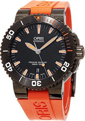 Oris Men's 73376534259RS2 Analog Display Swiss Automatic Orange Watch