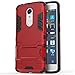 Axon 7 mini Case, ZTE Axon 7 mini Case, MicroP(TM) Dual Layer Armor Hard Slim Hybrid Kickstand Phone Cover Case for ZTE Axon 7 mini (Axon 7 mini Red Kickstand Case)