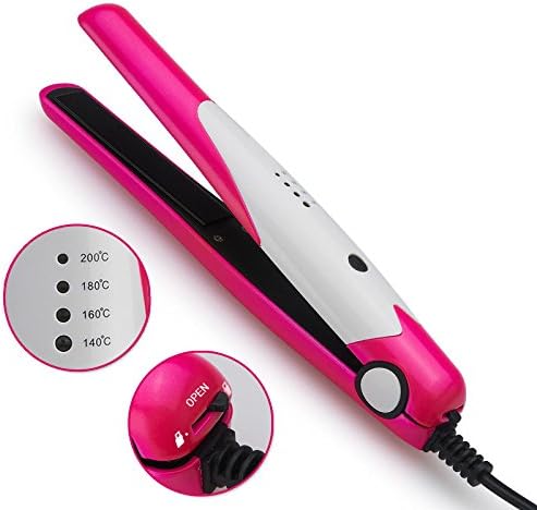 Amazon ミニーヘアアイロン 美容 Max0 2way ストレート カールアイロン 海外対応モデル 人気 おすすめ 携帯便利 手のひらサイズ 海外使用可能 最高温度0 ヘアアイロン 通販