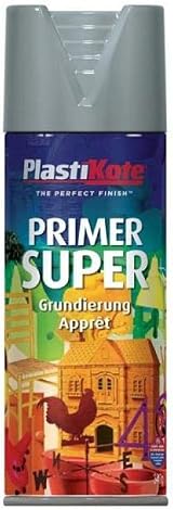 Plasti-kote PKT1148 Super Grey Primer 400ml Enamel Primer view 1