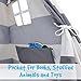 Kids Teepee Tent for Kids, No Toxic Chemicals Added, w/Carrying Case, Kid Teepee Tent for Boys & Girls, Large Enough Tipi Tents for Adults Toddler Baby Boy Adult Children, Childs Indoor Reading Nook