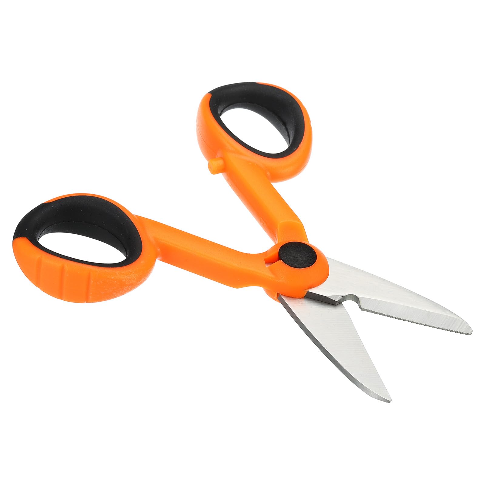 PATIKIL Fiber Optical Cut Tool, Stainless Steel Cable Cutter Scissors Electrician Precision Shears