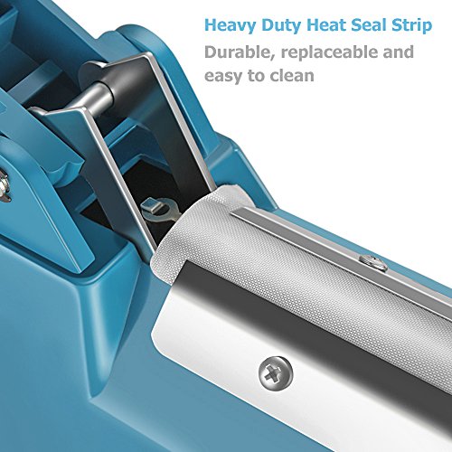 Impulse Manual Hand Sealer Heat Sealing Machine Poly Tubing Plastic Bag (12inch)