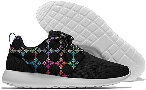 Tie Dye Cross Fleur De Lys Unisex Running Shoe Casual Sports Shoes Fashion Sneakers 41