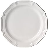 Mikasa French Country Dinner Plate, 10.75", White - F9000-201