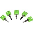 RV MK9901 & 6601 Custom Cut Key Replacement for FIC Code 9901 6601 Motorhome Master Green Key (Pack of 5)
