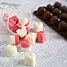 Heart Shaped Chocolate Mold 2PCS Silicon Mold Small Candy Mold, Hard Candy Mold, Baking Mold, DIY Heart Shaped Cake Decoration.
