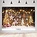 WOLADA 7x5ft Christmas Backdrop Wooden Christmas Backdrops for Photography Photo Background Vinyl Kids Studio Props 10822
