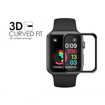 Compatible para Apple Watch 38mm Protector de Pantalla, Weideworld ...