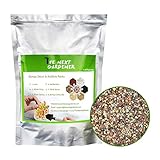 The Next Gardener Succulent and Cactus Soil Bonsai Gritty Mix, Pre-Mixed Faster Draining Blend, No Root Rot, 1.5lb