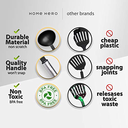 image for Home Hero Soup Ladle Spoon - Nylon Ladle for Soup Ladles Soup Serving 