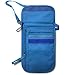 RFID Blocking Neck Stash Passport, Unisex, Blue