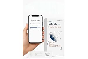 Artron LifeClues™ Male Fertility Test: 2 Tests/Pack. Clinically Accurate Test for Normal or Low Sperm Concentration. As Neces