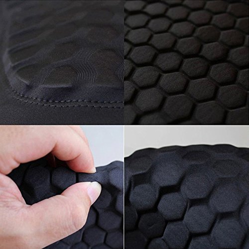 image for Vnfire A Pair of Strengthen Kneepad Honeycomb Pad Crashproof Antislip 