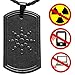 Black Tourmaline Crystal Necklace for EMF Protection with Volcanic Lava Black Stone - 3036 Negative Ions Anti Radiation Protection Pendant Necklace - Tourmaline Pendant Crystals and Healing Stones