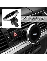 tankship inalámbrico, magnético y Wireless Cargador de Coche W5, Fast cargador de coche para Samsung Galaxy S8 S8 + S8 Plus S7 S7 edge S6 Edge Plus Note 5 Note 7 y todos los dispositivos Qi Enabled, W5