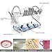 2-Tier Dish Rack and DrainBoard, 20.2