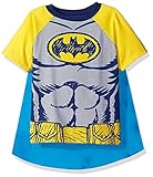 Warner Brothers Boys' Batman Cape Tee Set, Yellow, 6