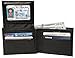 Shielded Wallets RFID Blocking Bifold Genuine Leather Wallet for Men, Credit Card Protector with Removable ID