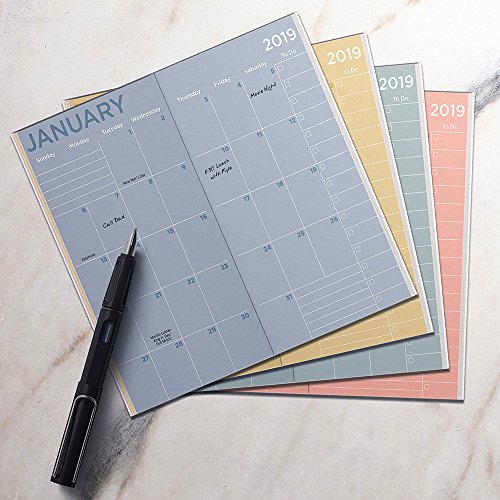 Time Factory Green Goddess 3.5" x 6.5" January 2019-December 2020 2-Year Pocket Planner (19-7205) - Thumbnail 7