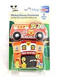 Melissa & Doug Disney Mickey Mouse Fire Truck & Fire Station Set