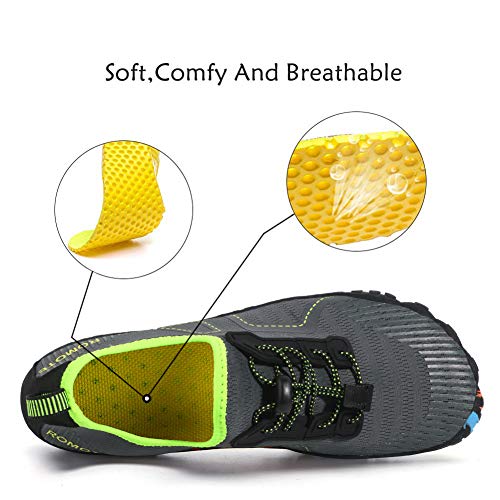 Water Shoes for Women Men Barefoot Quick Dry Shoes for Beach Swim Sports Aqua Shoes