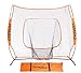 OUTROAD Softball & Baseball Practice Net 7 x 7 – Portable Practice Net w/ Bow Frame