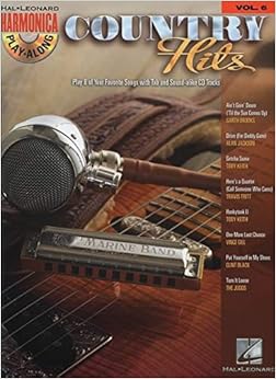 Amazon Com Country Hits Harmonica Play Along Volume 6