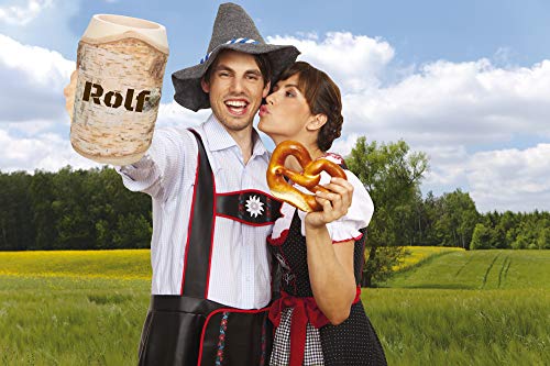 Holz-Bierkrug-mit-Gravur-Namen-und-Astgriff-05l-Handgefertigtes-Unikat-Dekoration-Personalisierter-Holzkrug-mit-Gravur-Ausgefallenes-Ostergeschenk-fr-Mnner