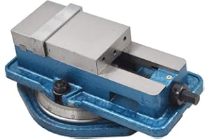 findmall 3 x 2.95" Accuracy Mill Vise W/Swivel Base for Milling Shaping and Drilling Machines