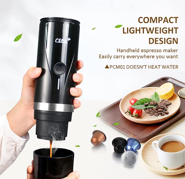 CERA+ Portable Espresso Maker NonHeating Version Electric Coffee
