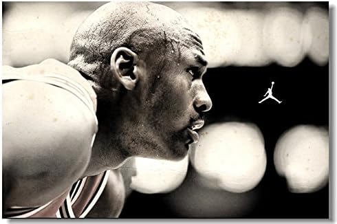 Michael Jordan Super Basketball Star Art Silk Poster 24x36inch Sport Prictre Print