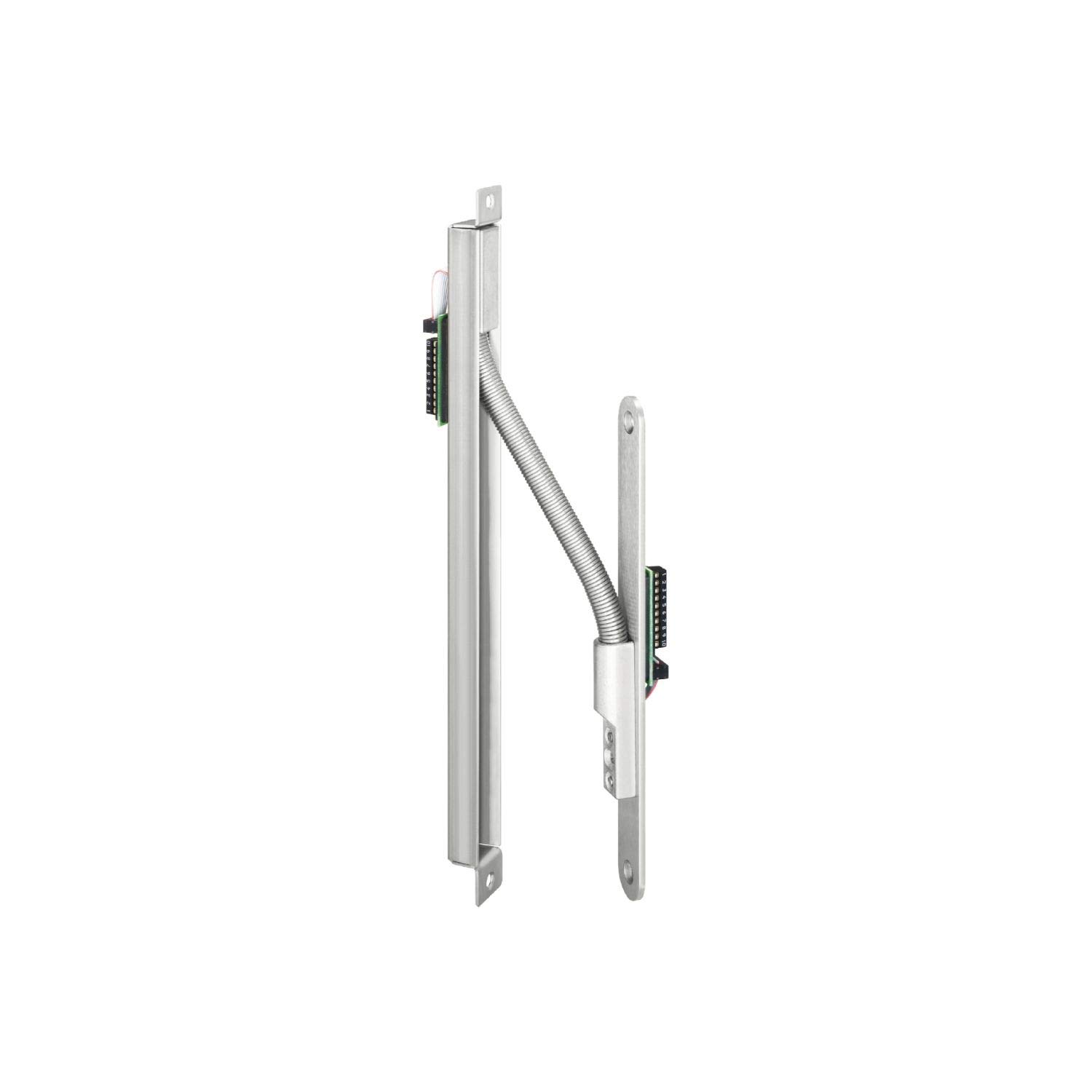 EFF EFF 10314R14-00 Concealed Cable Transition/Pluggable 10314/330 x 24 x 33 mm/Round/Stainless Steel/Silver