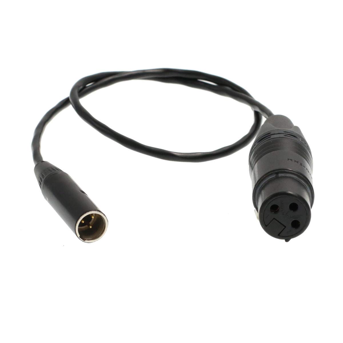 BMPCC Camera Audio Cable TA3M to XLR 3 Pin Microphone for Blackmagic Design Pocket Cinema Camera 4K 6K Video Assist (30cm) — image 1