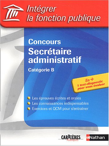 Concours secrétaire administratif