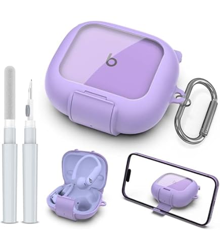 Amazon.com: for Beats Powerbeats Pro 2 Case Cover with Keychain