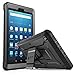 Fire HD 8 2017 Case, SUPCASE Unicorn Beetle PRO Series [Heavy Duty] Rugged Protective Cover with Built-in Screen Protector Case for Amazon Fire HD 8 Tablet (7th Generation) 2017 Release (Black/Black)