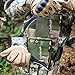 Promithi Morphing Karambit Knife Outdoor EDC Folding Knife Multi-Function Claw Knife Pocket Knife